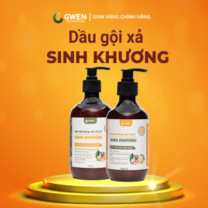combo dầu gội xả sinh khương