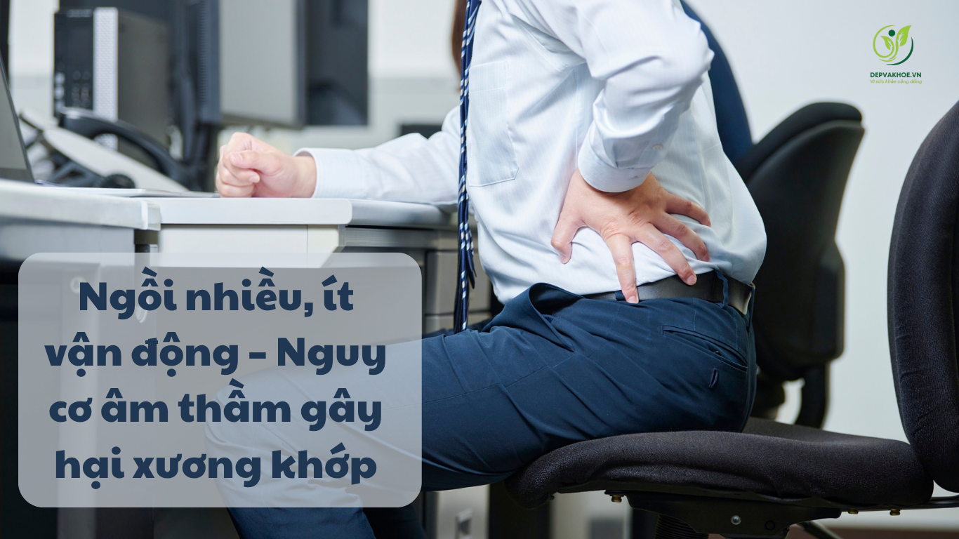Ngồi Nhiều, ít Vận động – Nguy Cơ âm Thầm Gây Hại Xương Khớp