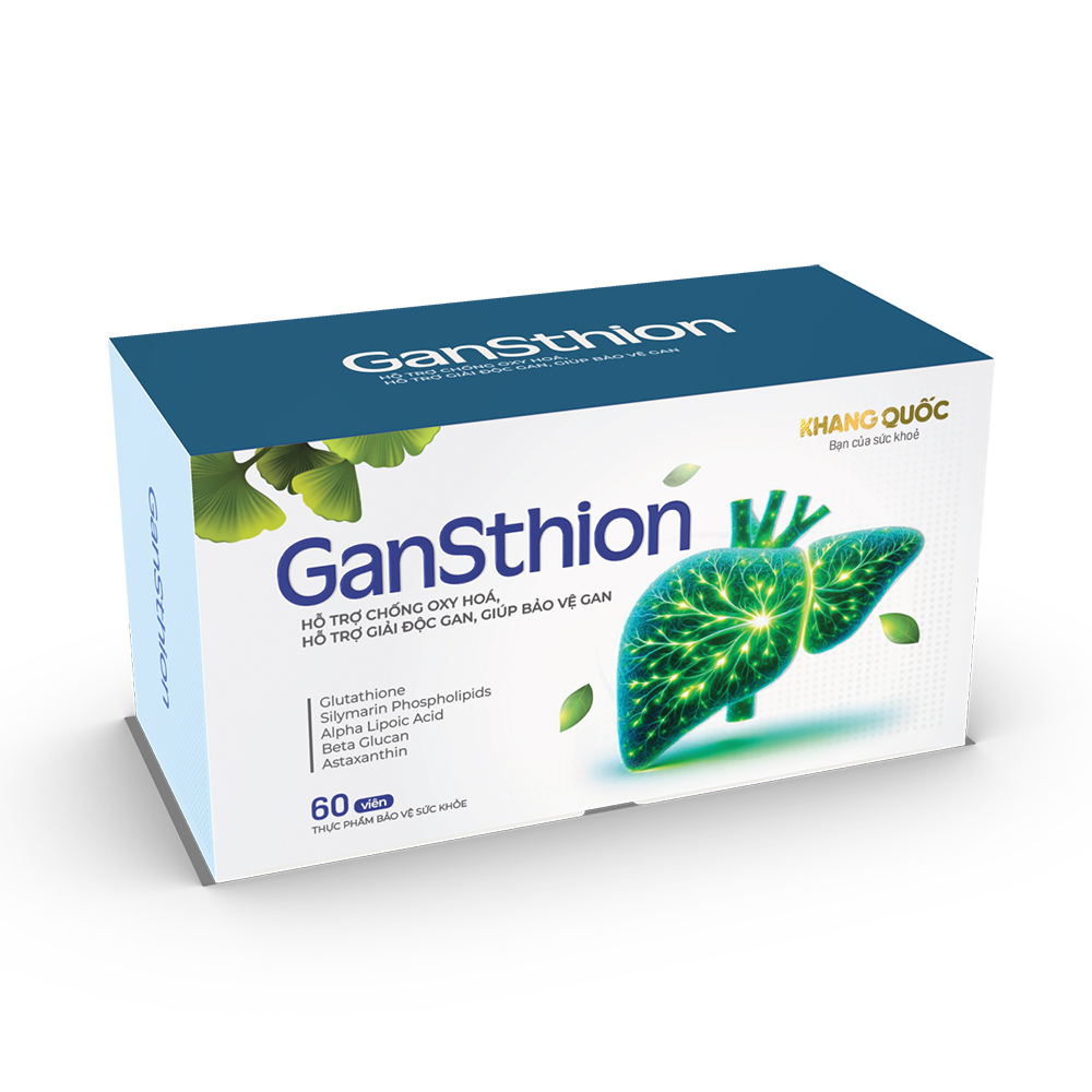 Viên Uống Thải Độc Gan Gansthion Gwen – Hỗ Trợ Giải Độc, Bảo Vệ Gan