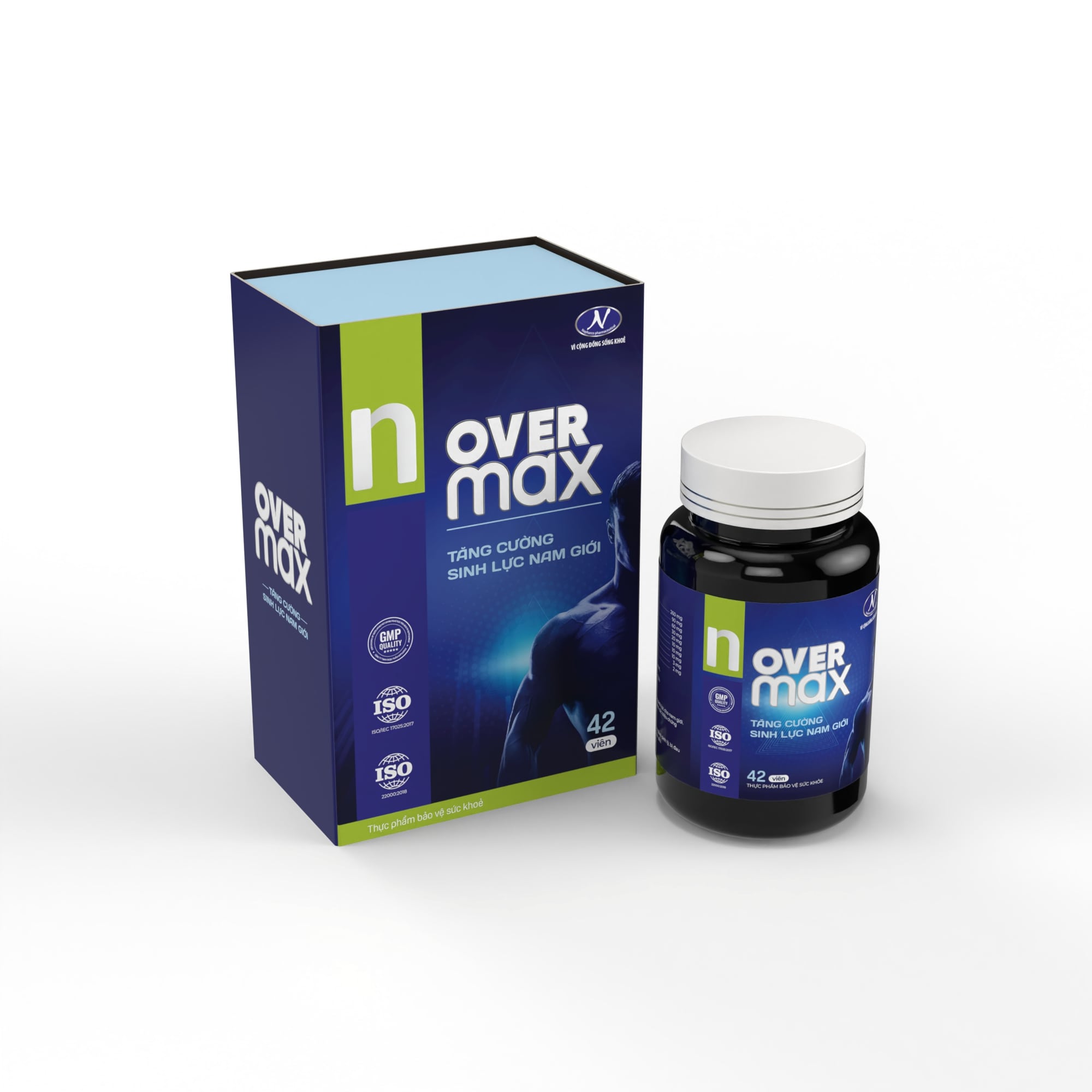 Viên Uống Sinh Lý Nam Over Max Gwen 42 viên - Tăng Cường Sinh Lực, Hỗ Trợ Bổ Thận Tráng Dương